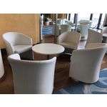 Fauteuil Club Blanc (photo 3)
