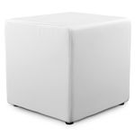 Pouf Cube Blanc