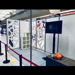 Stand en cloisons blanches ou ajourées (photo 3)