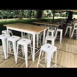 Tabouret Tolix Blanc (photo 3)