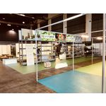 Installation de 2000m² de stands modulaires dans les deux halls de la halle d'Iraty à Biarritz