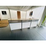 Agencement de cloisons CP recouvertes de coton gratté (photo 8)