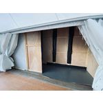 Agencement de cloisons CP recouvertes de coton gratté (photo 10)