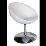 Fauteuil Oeuf Blanc ou Noir (photo 4)