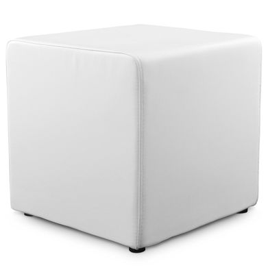 Pouf Cube Blanc