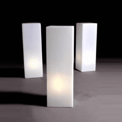 Colonne lumineuse (sceau à Champagne)