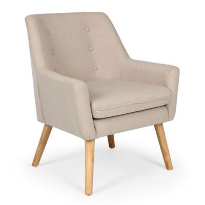 Fauteuil Alex beige
