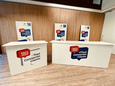 Desk de scène personnalisable